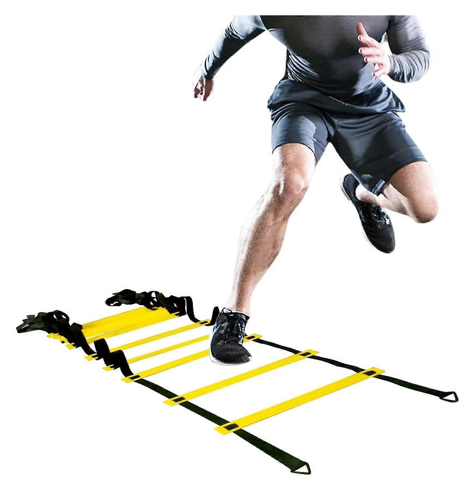 Agility Ladder Adjustable 4M Speed Ladder With Carry Bag For Fitness Training