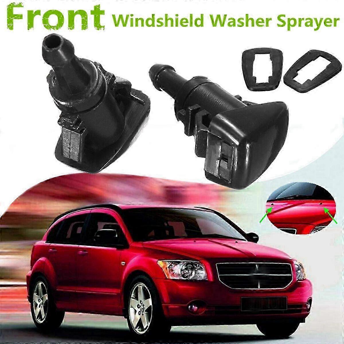 For Dodge Caliber 2007-2012 front windshield washer nozzle new Mopar 2PCS