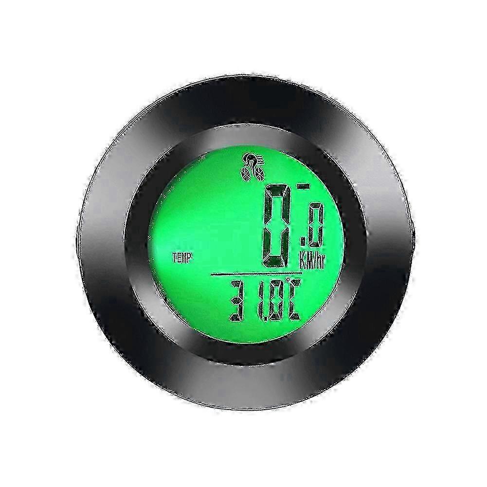 25-26 Bicycle Computer Wireless Bicycle Speedometer Waterproof Lcd Speed Bicycle Speedometer Wireless Bike Computer Speedometer Black f54