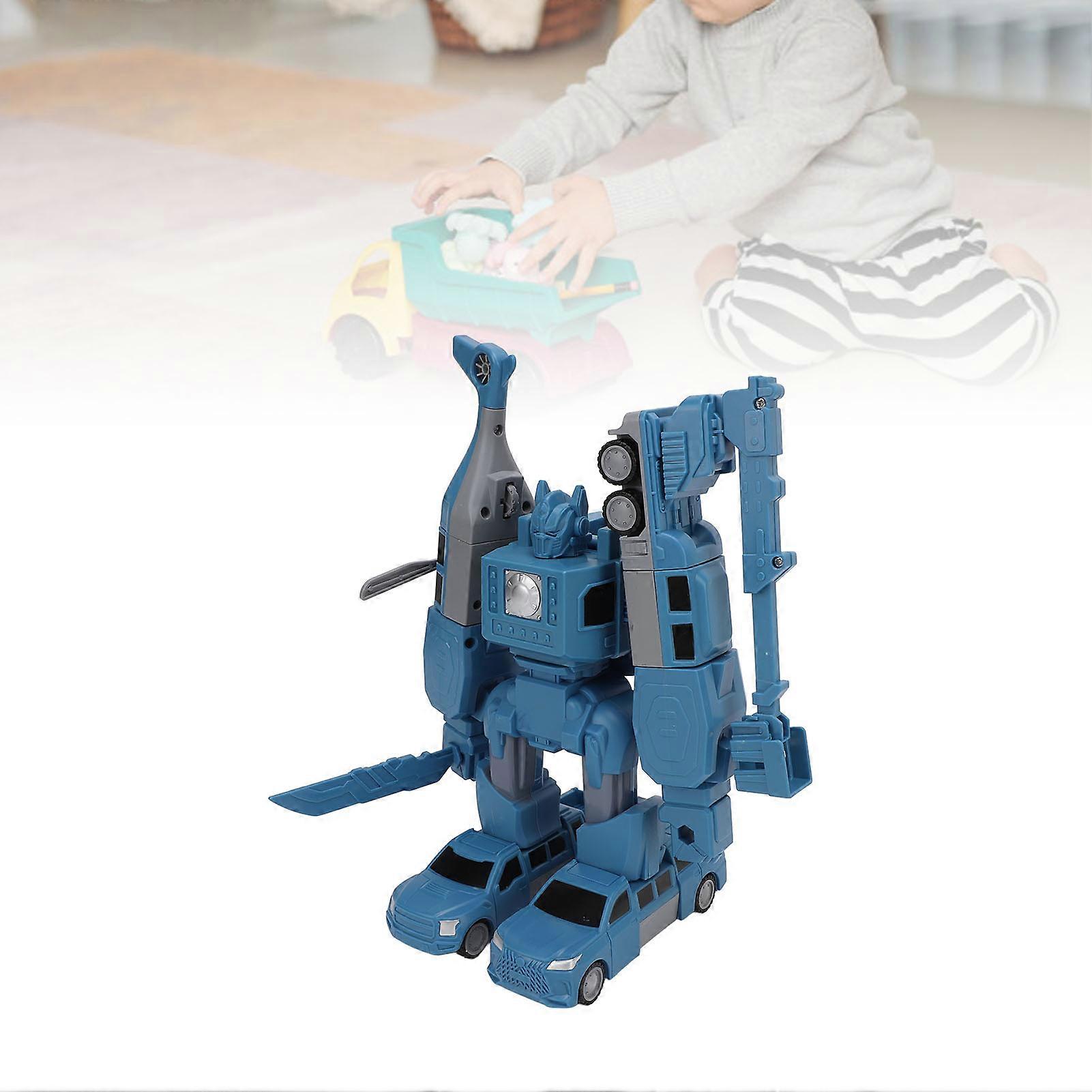 磁気組み立てられたおもちゃ変形ロボットカーキッズスプライシングビークル日常の娯楽とスキル開発のための