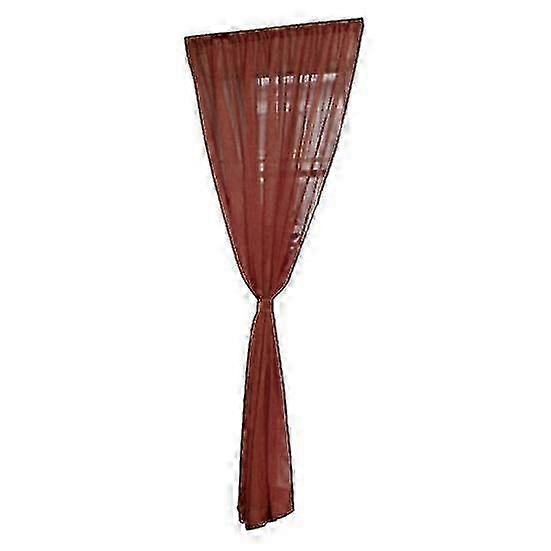 Window Curtain Useful Attractive Eye-catching Tulle Curtain Comfortable Touch Door Drape Window Drape for Bedroom