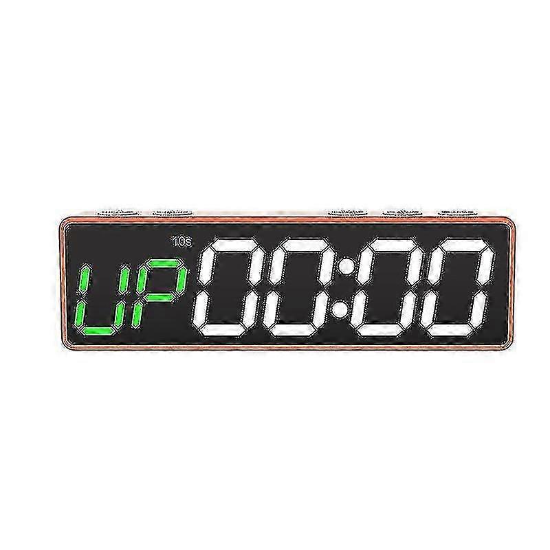Usb Rechargable Gym Timer Led Workout Clock Count Down Up Clock Stopwatch