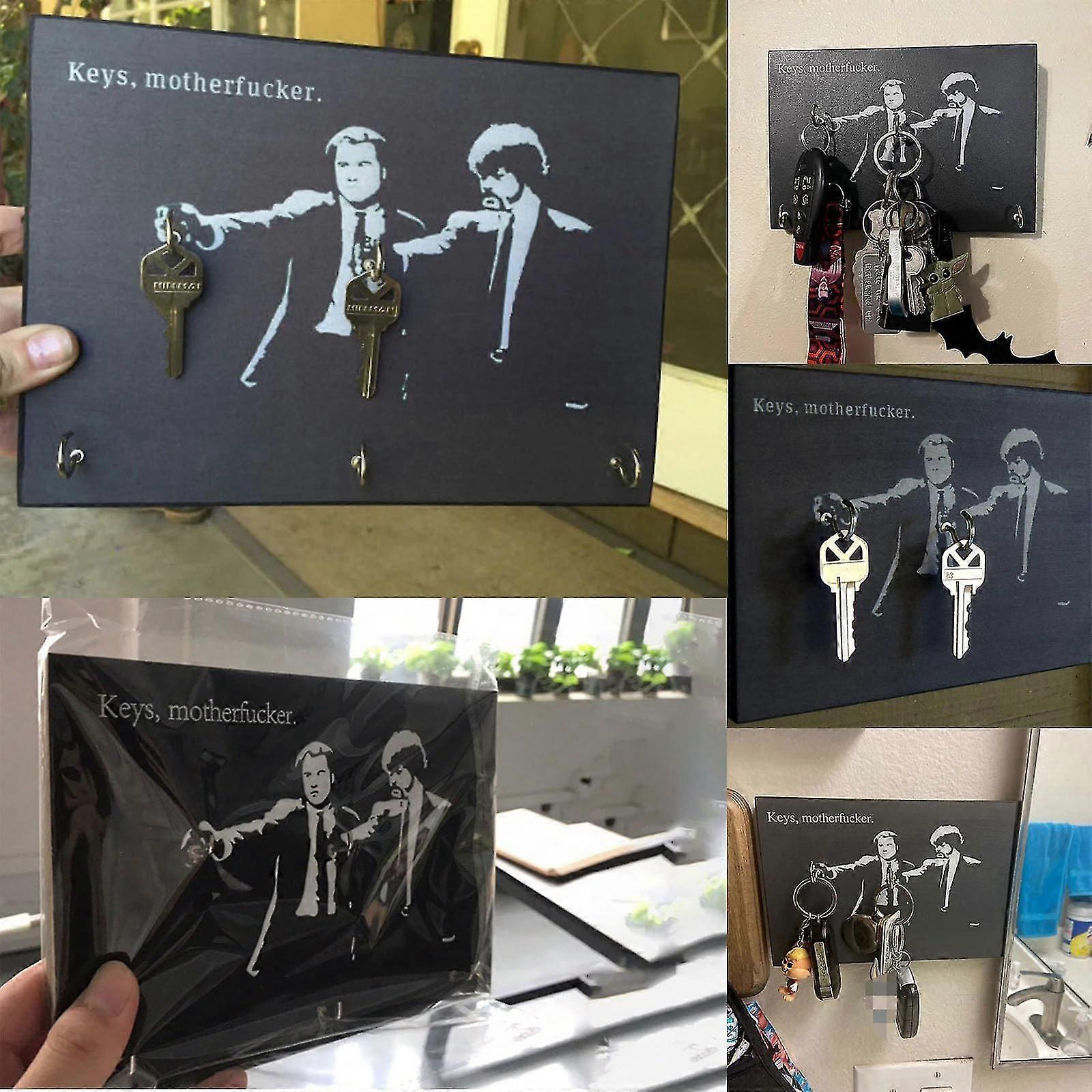 מחזיקי מפתחות קיר יצירתיים, ספרות זולה, מתלה מפתח מתלה וו קולב בית Dcor