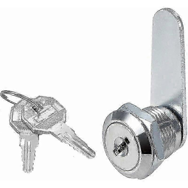 Mailbox security lock with 2 keys