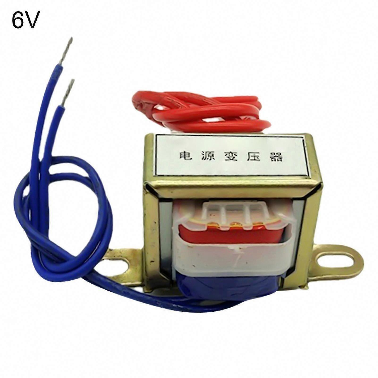 Single Phase Power Transformer 220V Input 6/9/12/18/24V Output Household Appliances Good Insulation