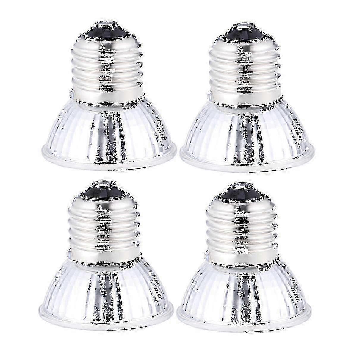 z 4-Pack 75W UVB UVA 3.0 Reptile Heat Lamp for Turtles, Tortoises & Lizards Basking Bulb