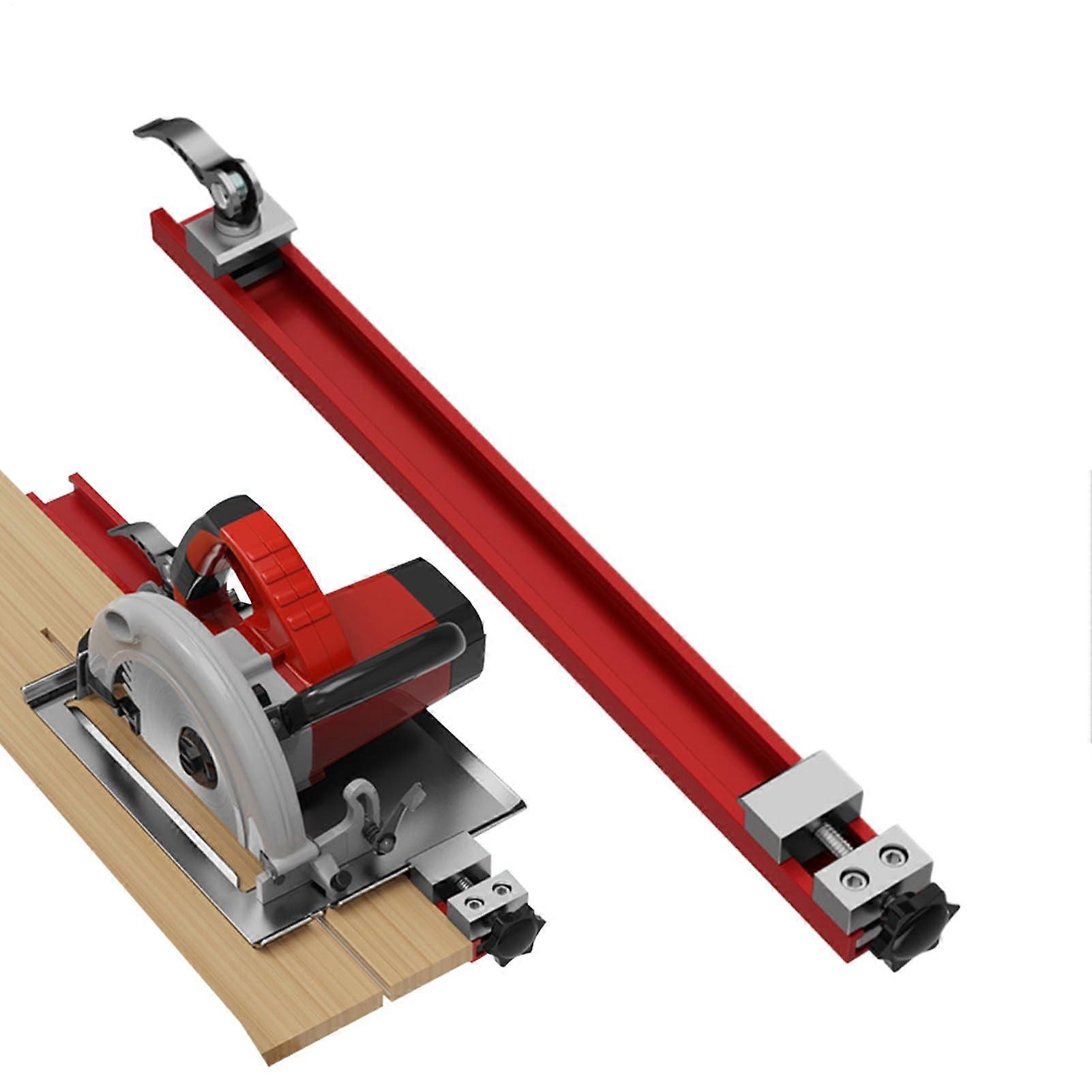 Adjustable Base Guide For Electric Cutting Machines, 360mm Guide Rail, Positioning Clamp, For Circular Saws And Milling