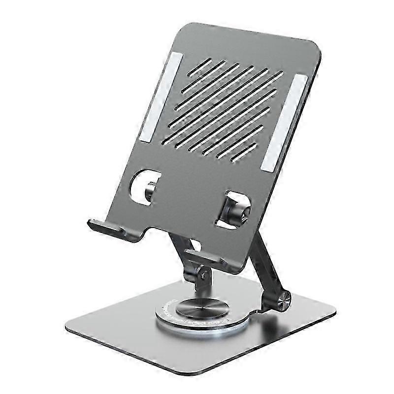 L8 2 in 1 360 Degree Rotating Foldable Desktop Phone Tablet Metal Cooling Holder