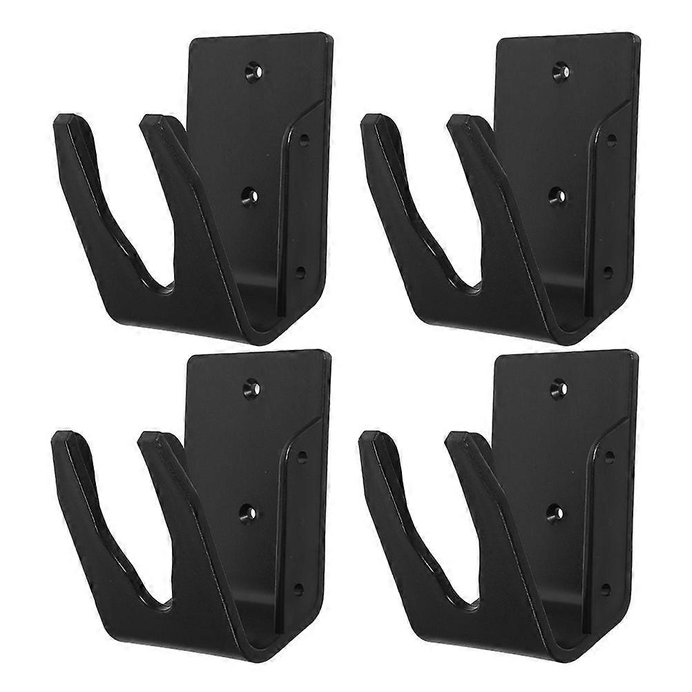 4pcs Barcode Scanner Holder: Barcode Scanning Reader Rack Plastic Wall Mount Brackets For Supermarket Retail Store School Library