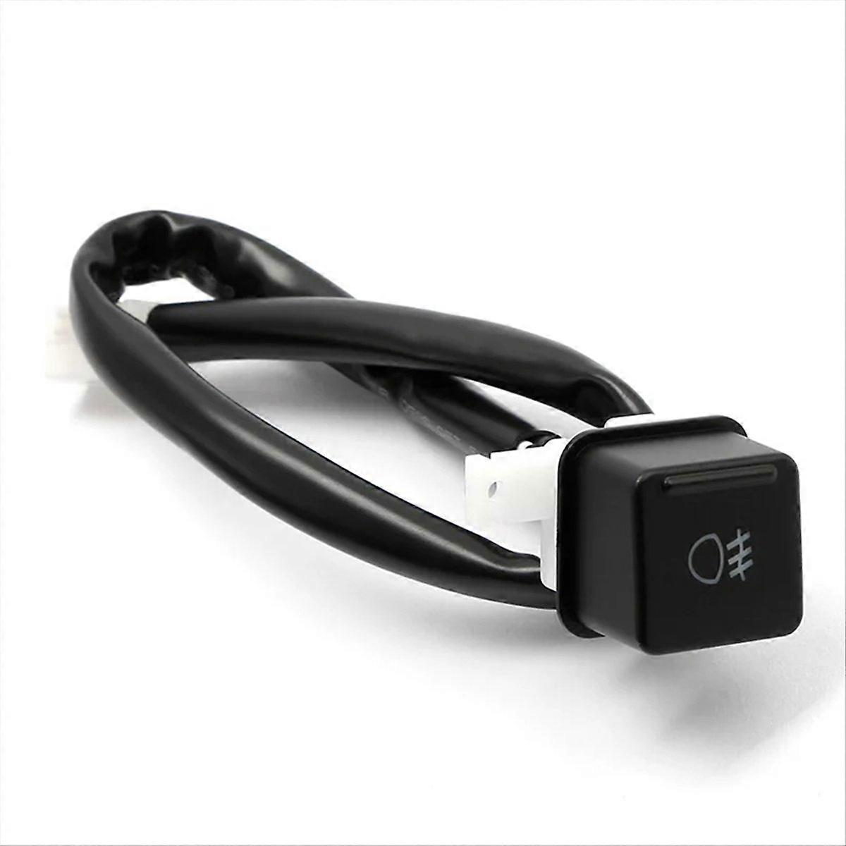 Motorcycle Fog Light Lamp Button Switch for Black