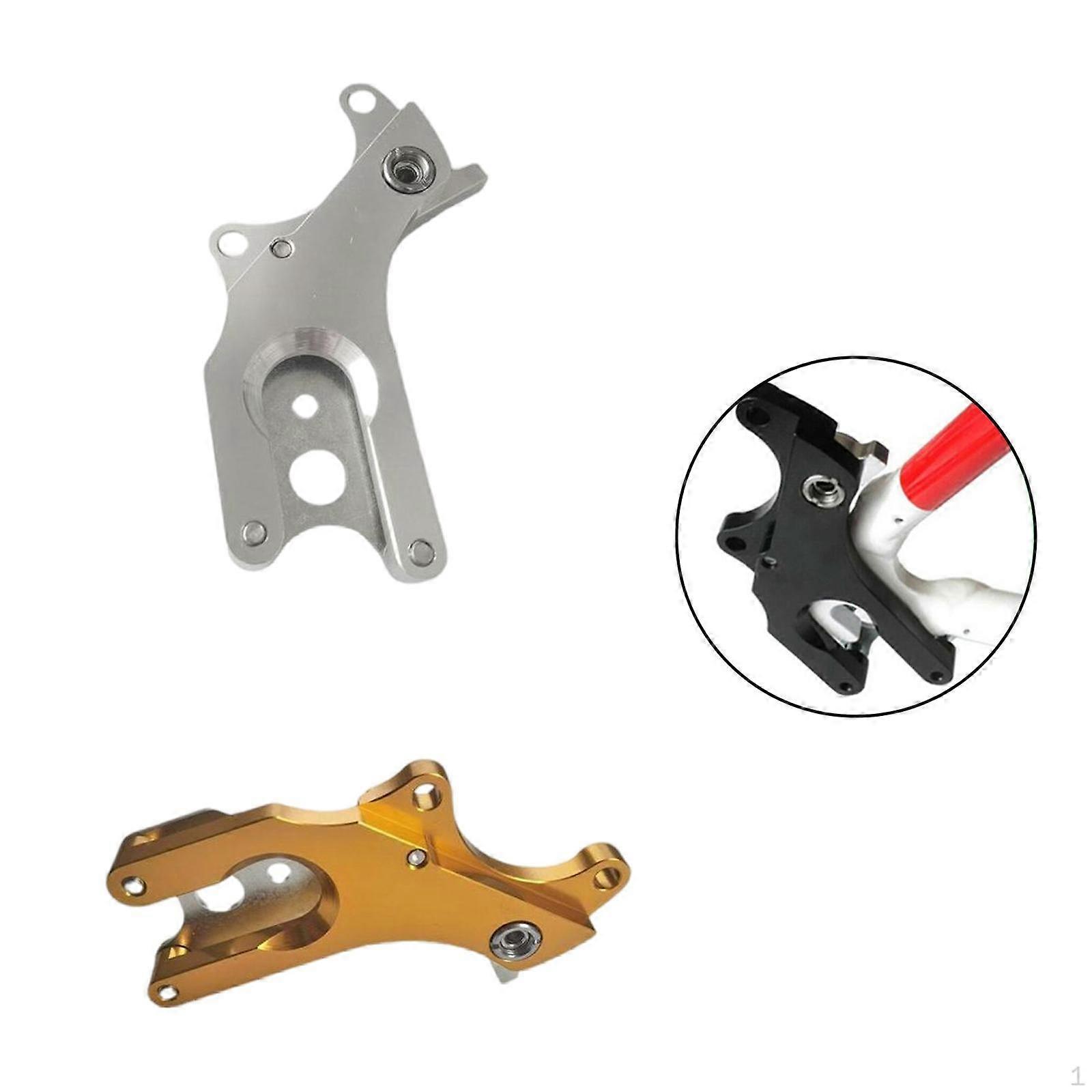 2Pcs Bike Conversion Disc Brake Adaptor Bracket Mounting