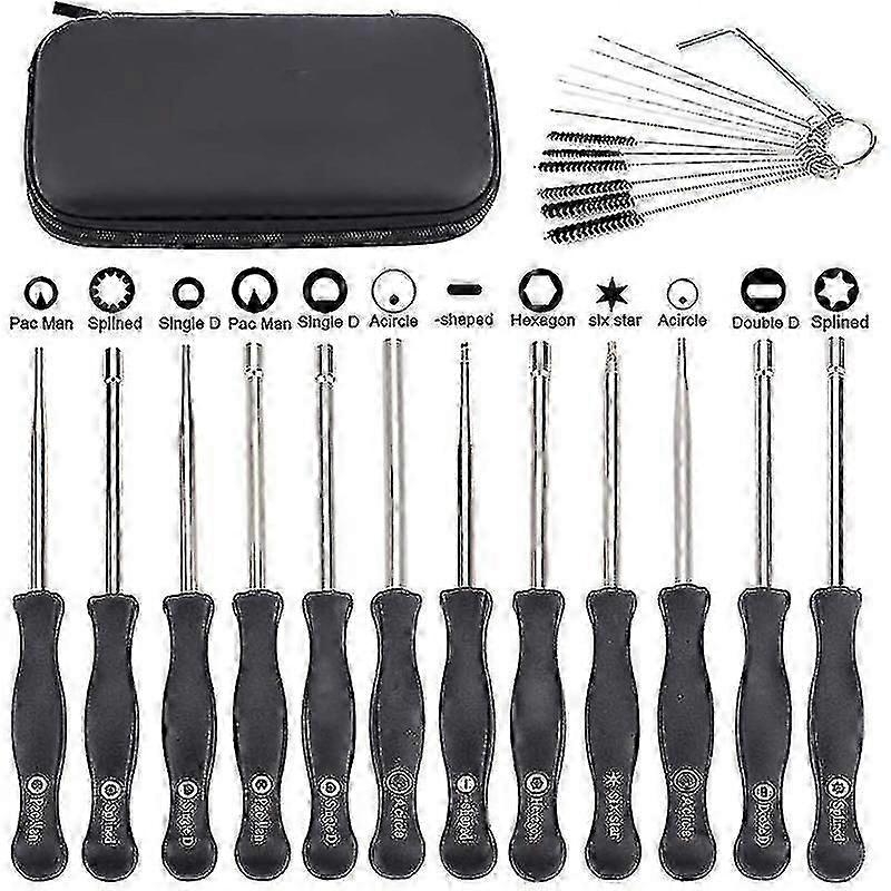 12-Pack Carburetor Adjustment Tool Kit for 2-Cycle Trimmer & Weedeater Engine Tune-Up