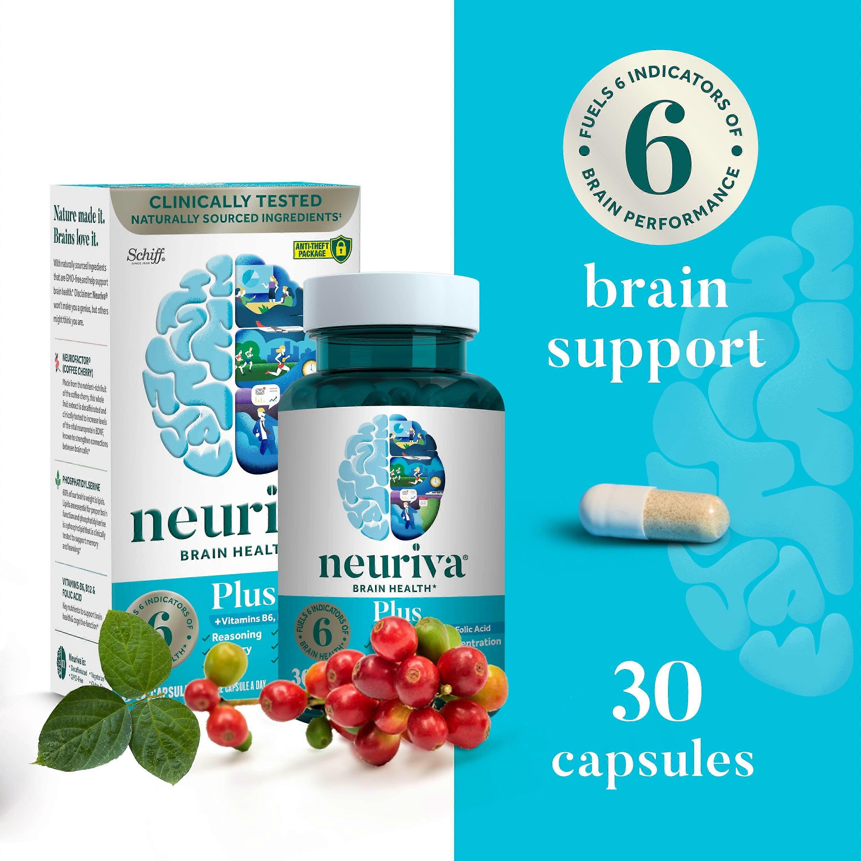 Neuriva Plus Brain Performance Supplement, 30 Ea