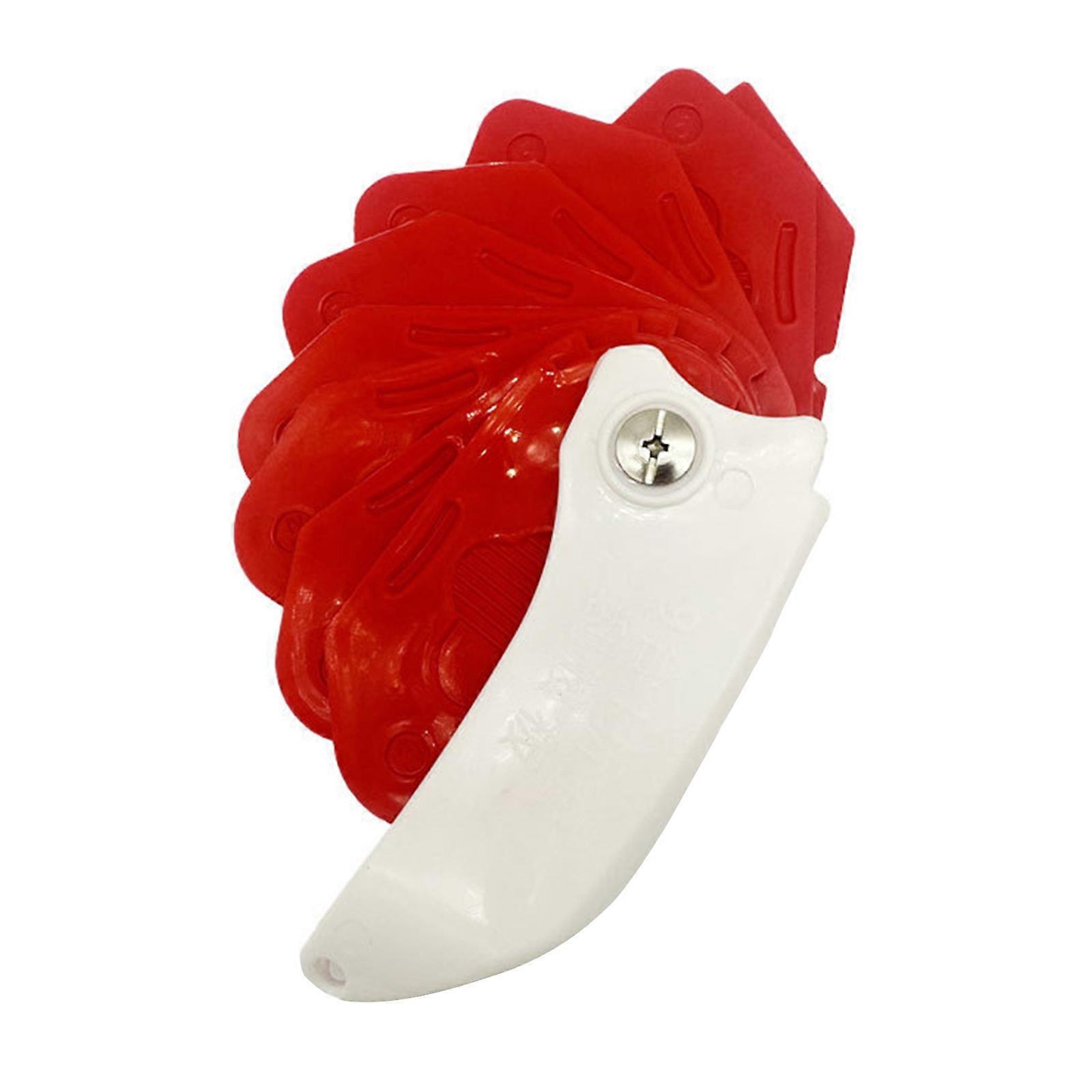 Caulk Removal Tool Upgraded 9 in 1 Silicone Seam Tool Caulk Smoothing Tool Portable Folding Caulking Tool Multicolor