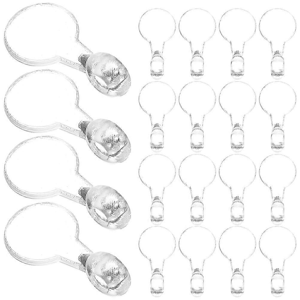 Transparent Small Round Bails for Earrings Making 400Pcs