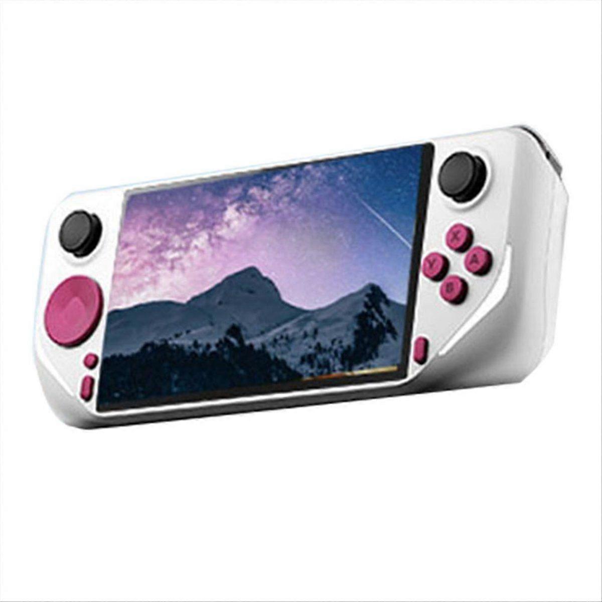 Console de jeu portable E6Plus Rk3566 à double système, grand écran IPS HD 5.0 pouces, tactile, compatible avec projection Wi-Fi A