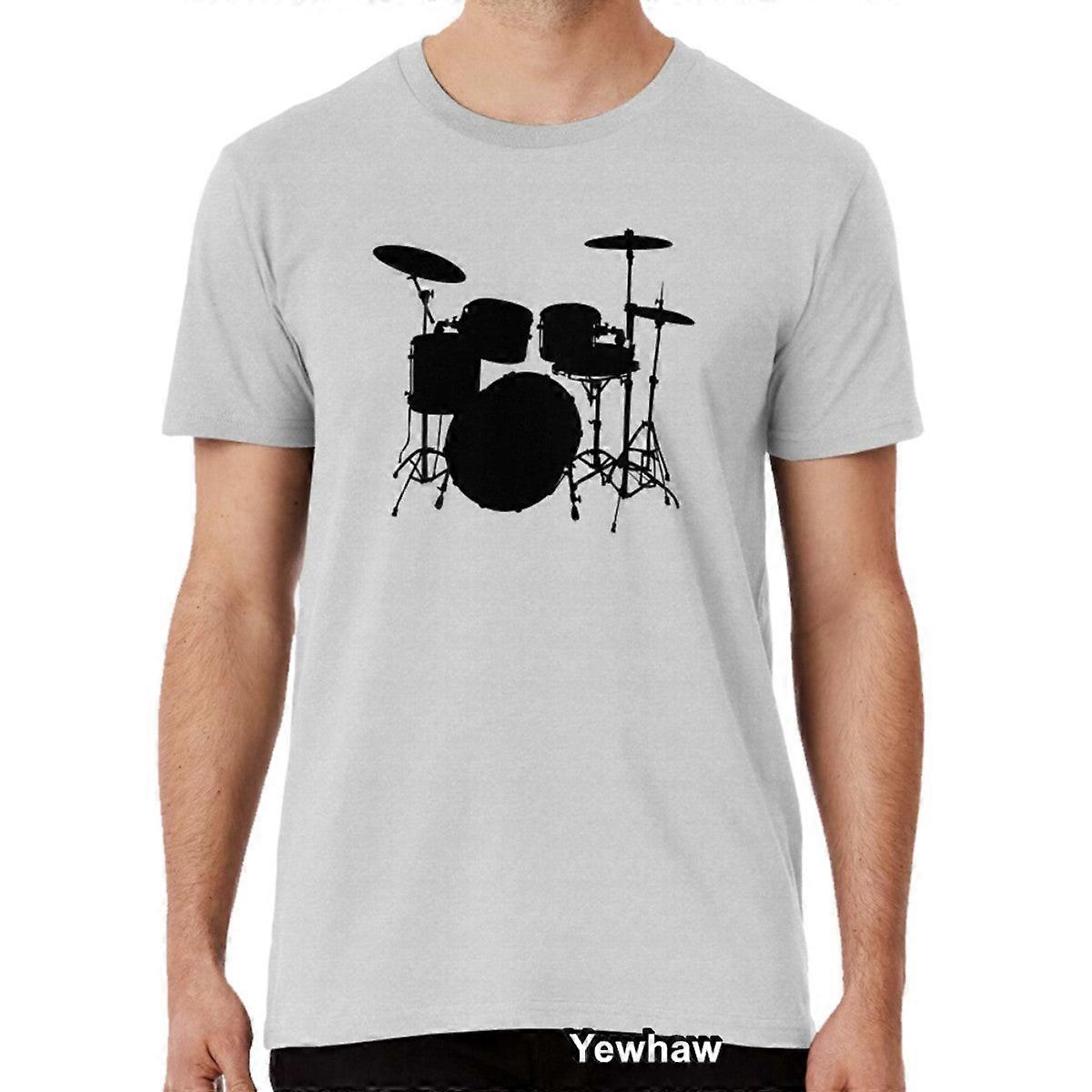 Drum Kit T-shirt Music Drums