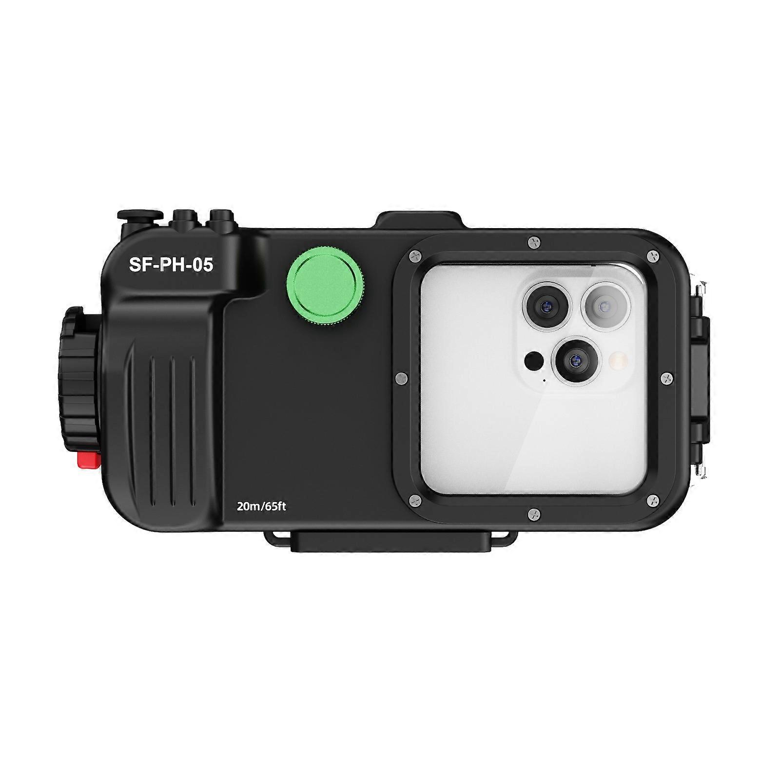 Underwater Photography Case Devices 30m Depth Protections Clear Touchpanel Shockproof Design AndroidSystem Multicolor