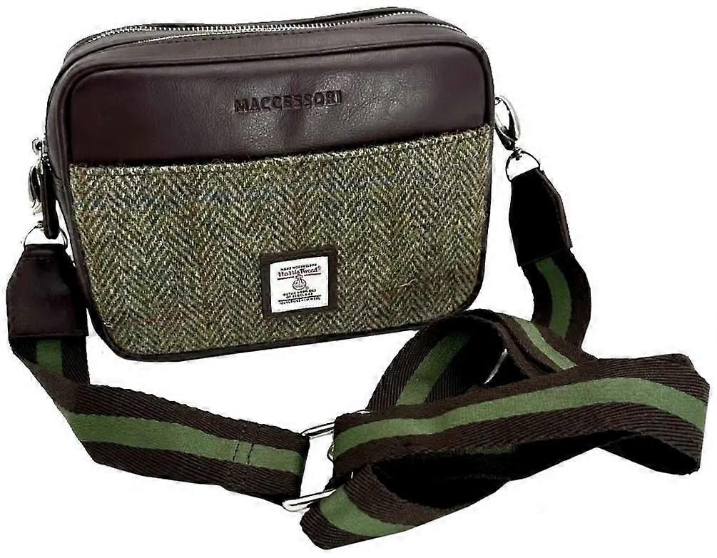 Maccessori Harris Tweed Camera Bag - Country Green