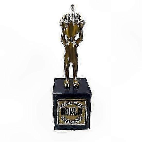 World Champion Table Decor Ornament Standing Trophy for Display