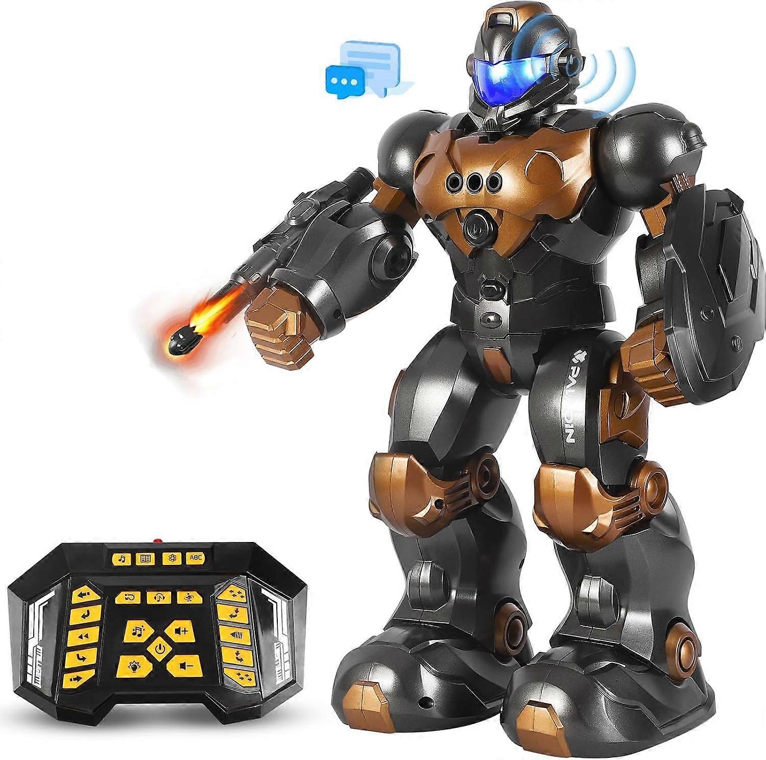 Remote Voice Control Robot Toys for Kids, Intelligent Programmable Robot Gifts, Popular Science