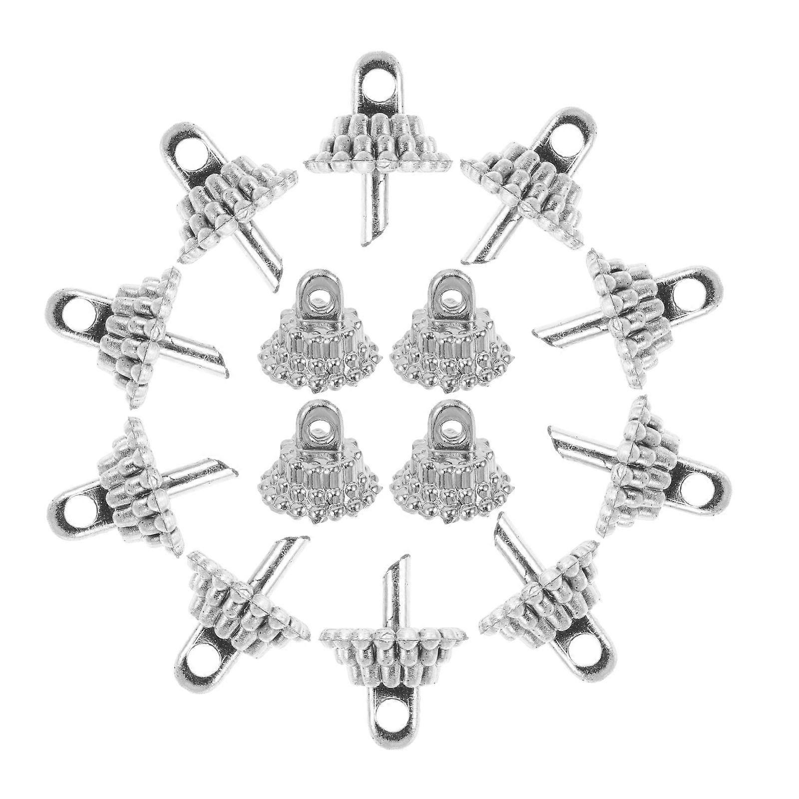 Foam Ornament Cap Christmas Tree Hanger Caps 100Pcs Plastic Set