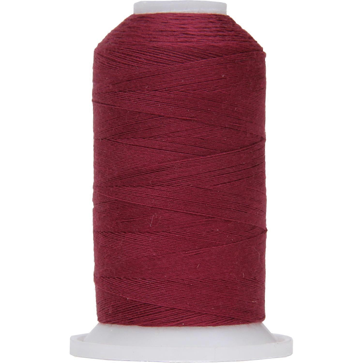 Polyester All-Purpose Sewing Thread by Threadart - 600m - 50S/3 - Dark Maroon