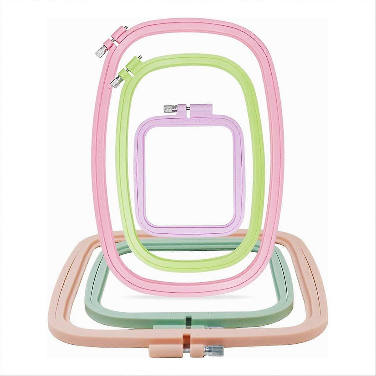 Square Embroidery Hoops for DIY Crafts, Hoops