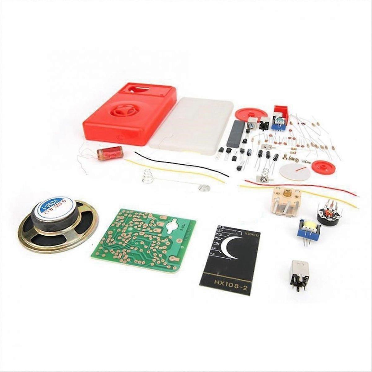 1 Set 7 Tube AM Radio Electronic DIY Kit Electronic Learning Kit