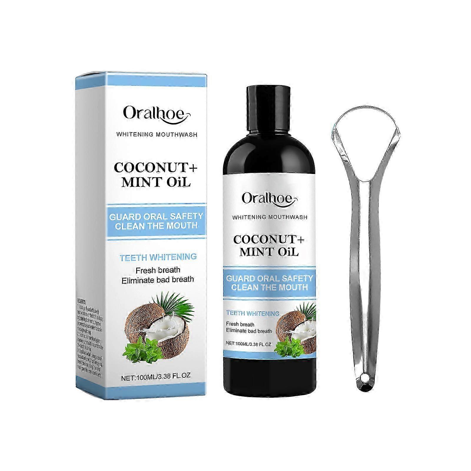Coconut Mint Oil contains Cocos Nucifera(Coconut)Fruit Extract, Mentha Haplocalx Extract, Ascorbic Acid