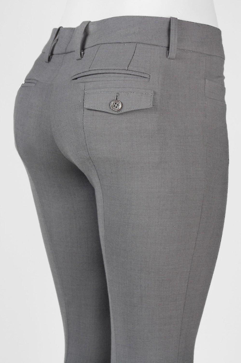 Mittlere Taille solid Wool Hose