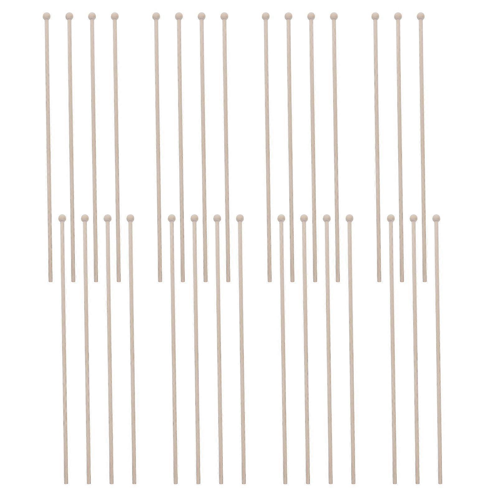 Flaggstång Träflaggstång för flagga 30 st handhållna flaggstänger för utomhusbruk