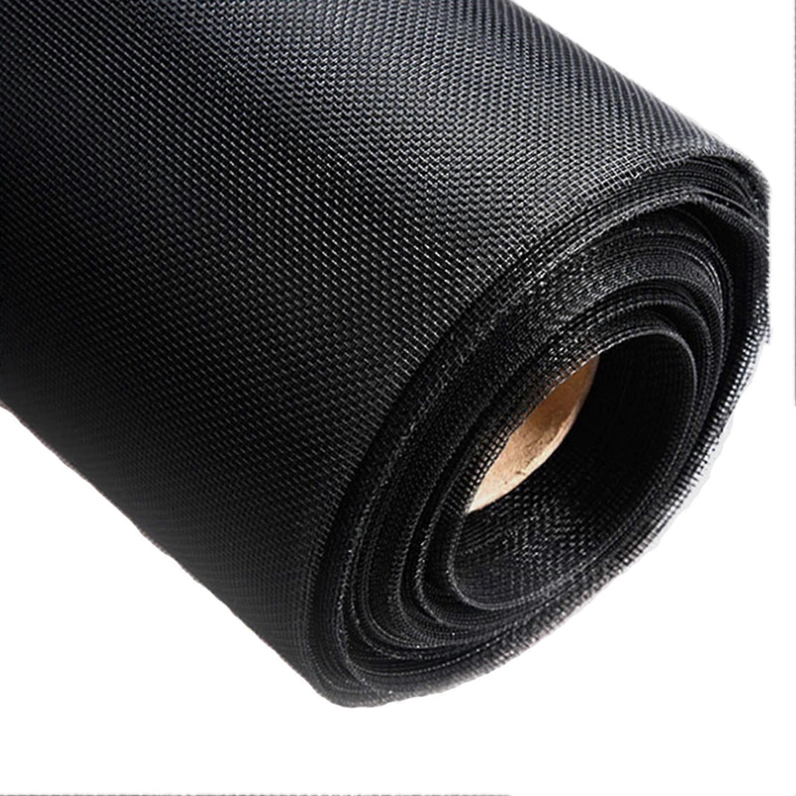 Window Screen Replacement, Durable Fiberglass Mesh DIY Adjustable for Patio Entry Porch, Anti-Mosquito Bug Net