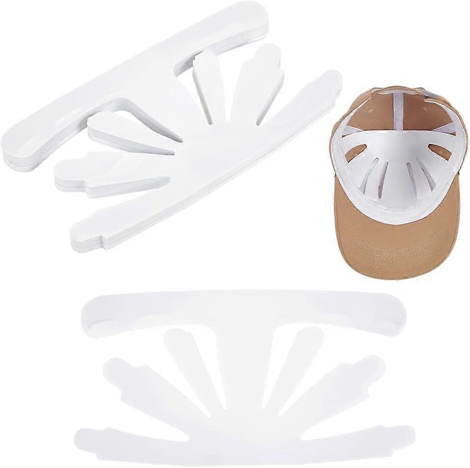 Baseball Caps Inserts Shapers Plastic White Hat Inner Support Baseball Bump Cap Holder