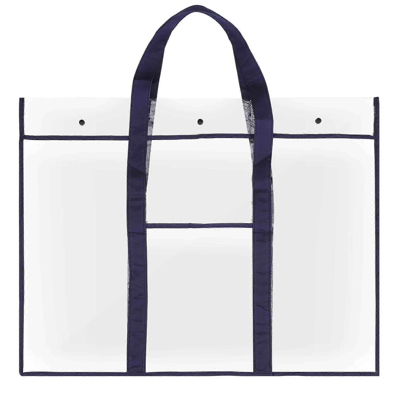 Poster Storage Container With Handle Designed For Outdoor Painting And Artwork Transport Suitable For Brushes And Papers Size 80X65X1CM 1 Set