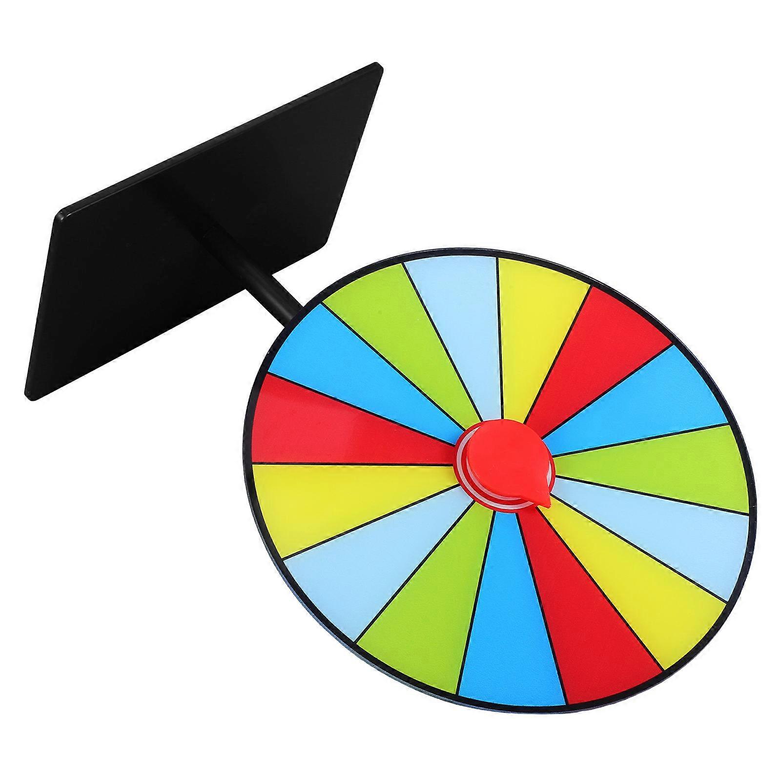 Plastic Spinner for Games Dry Erase Wheel with Lucky Draw