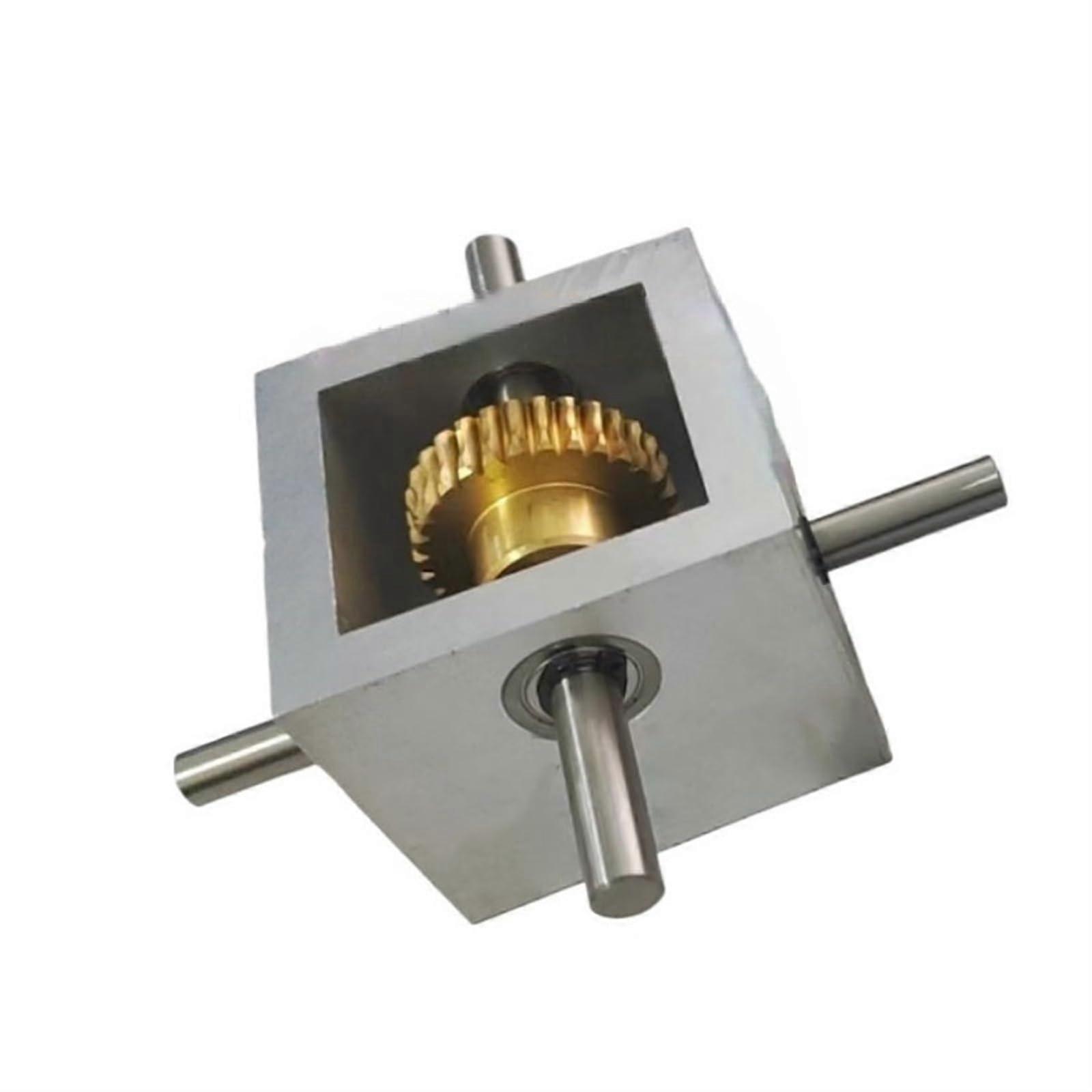 Angle Device 1 Module 30 Teeth Worm Gear Reducer Gearbox 1:30 Transmission 8mm Shaft 90 Degree Reversing Gearbox