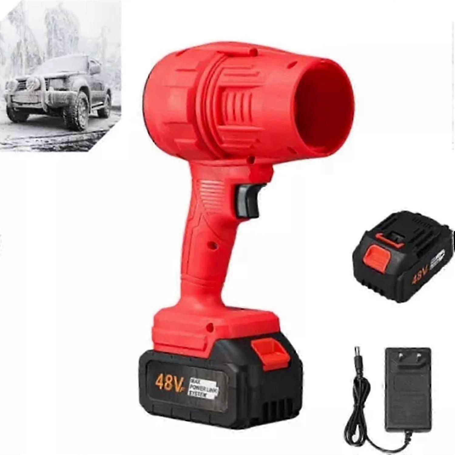Cordless Air Blower for Workshop, Turbo Jet for Quick Cleaning
