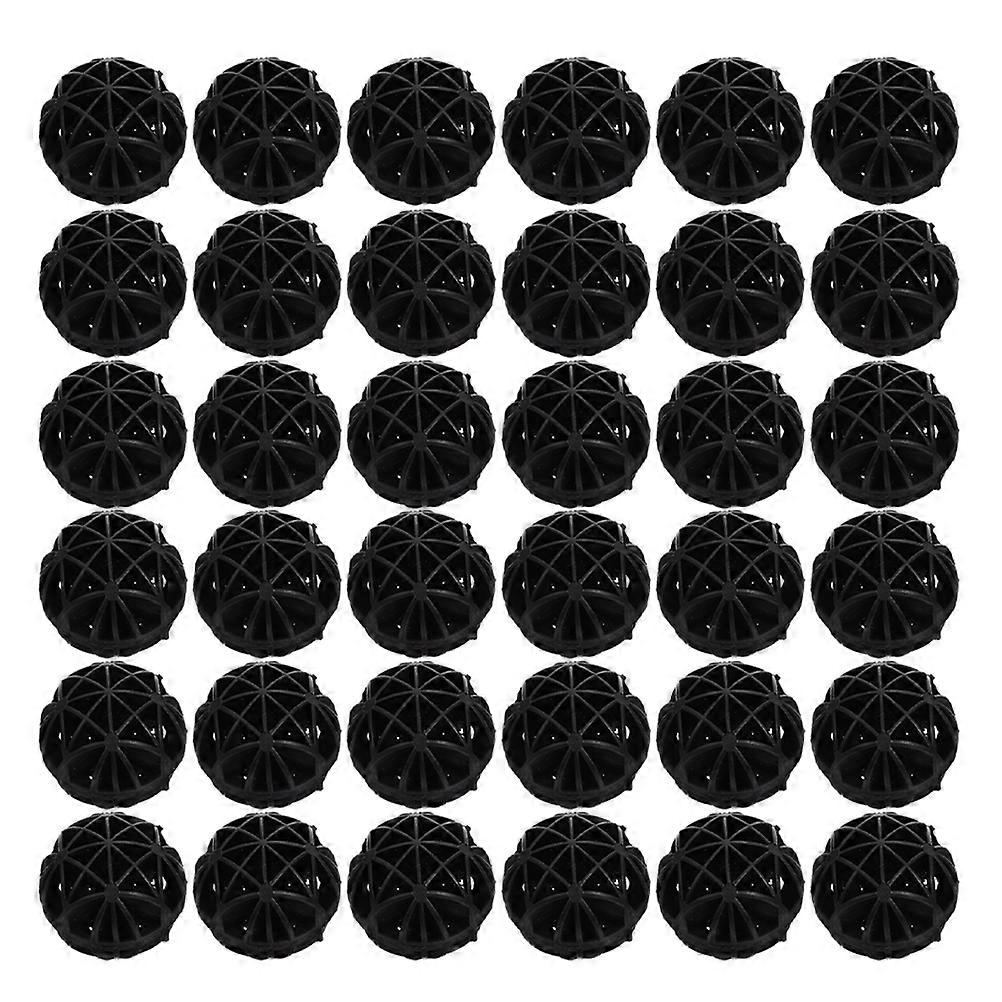 Filtering 50Pcs Fish Tank Bio Balls Efficiently for Aquarium Pond Use