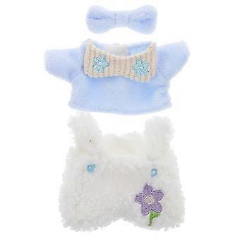 Conjunto de roupinhas fofas para bonecas, com pijamas adoráveis para fãs de bonecas de pelúcia (1 conjunto).
