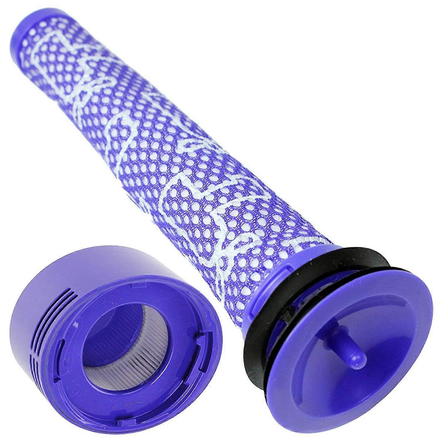 V8 SV10 Filter Set Efficiency Pre and Post Motor Replacement for Dyson Animal Absolute Vacuum