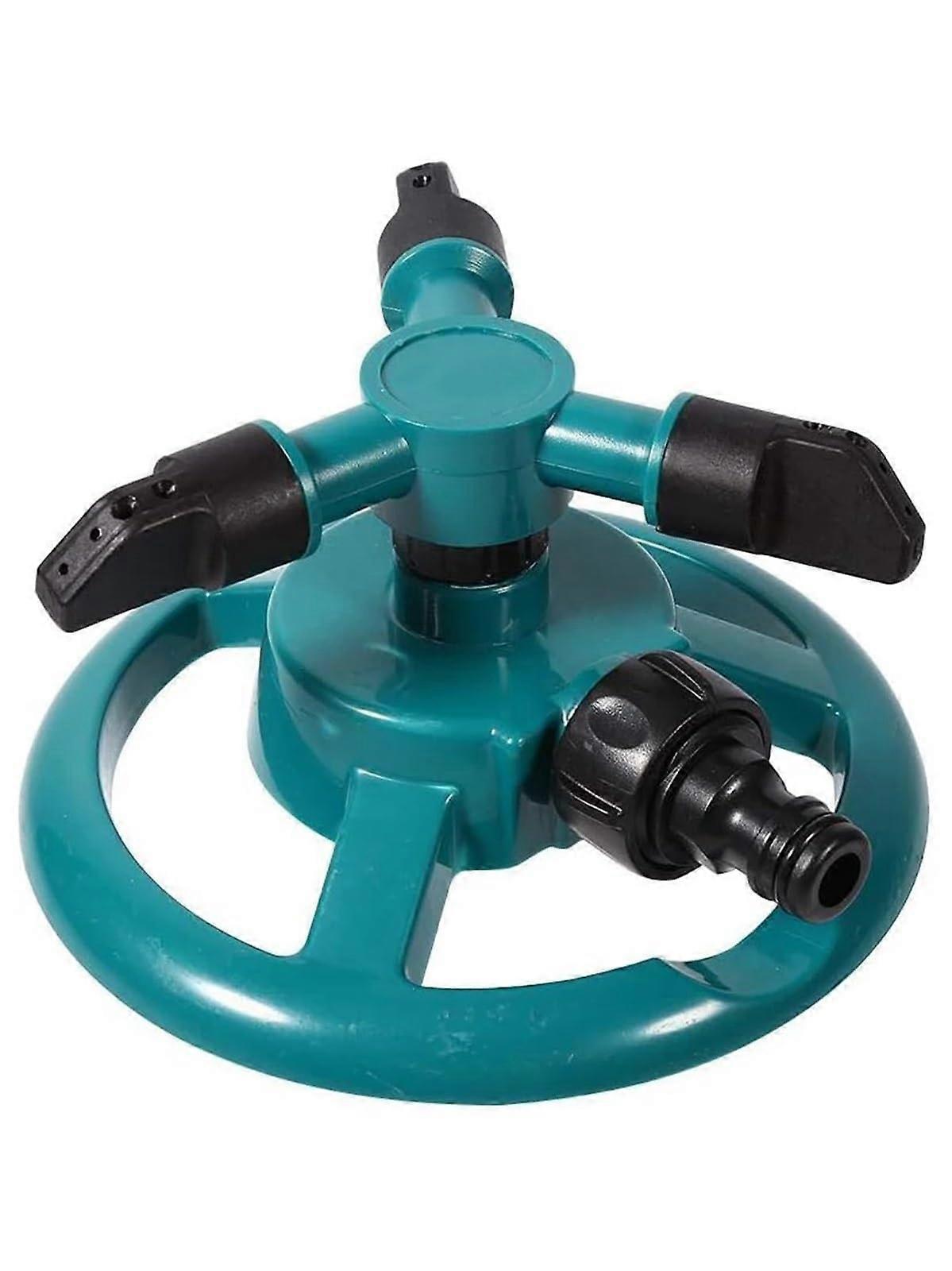 Garden Sprinkler 360° Automatic Rotating Lawn Watering with Adjustable Spray Pattern and Wide Coverage