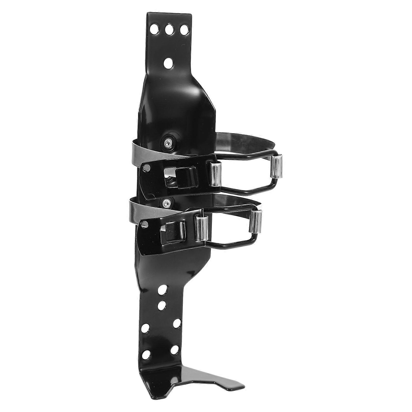 Fire Extinguisher Holder Wall Mount for Home Use Black Iron