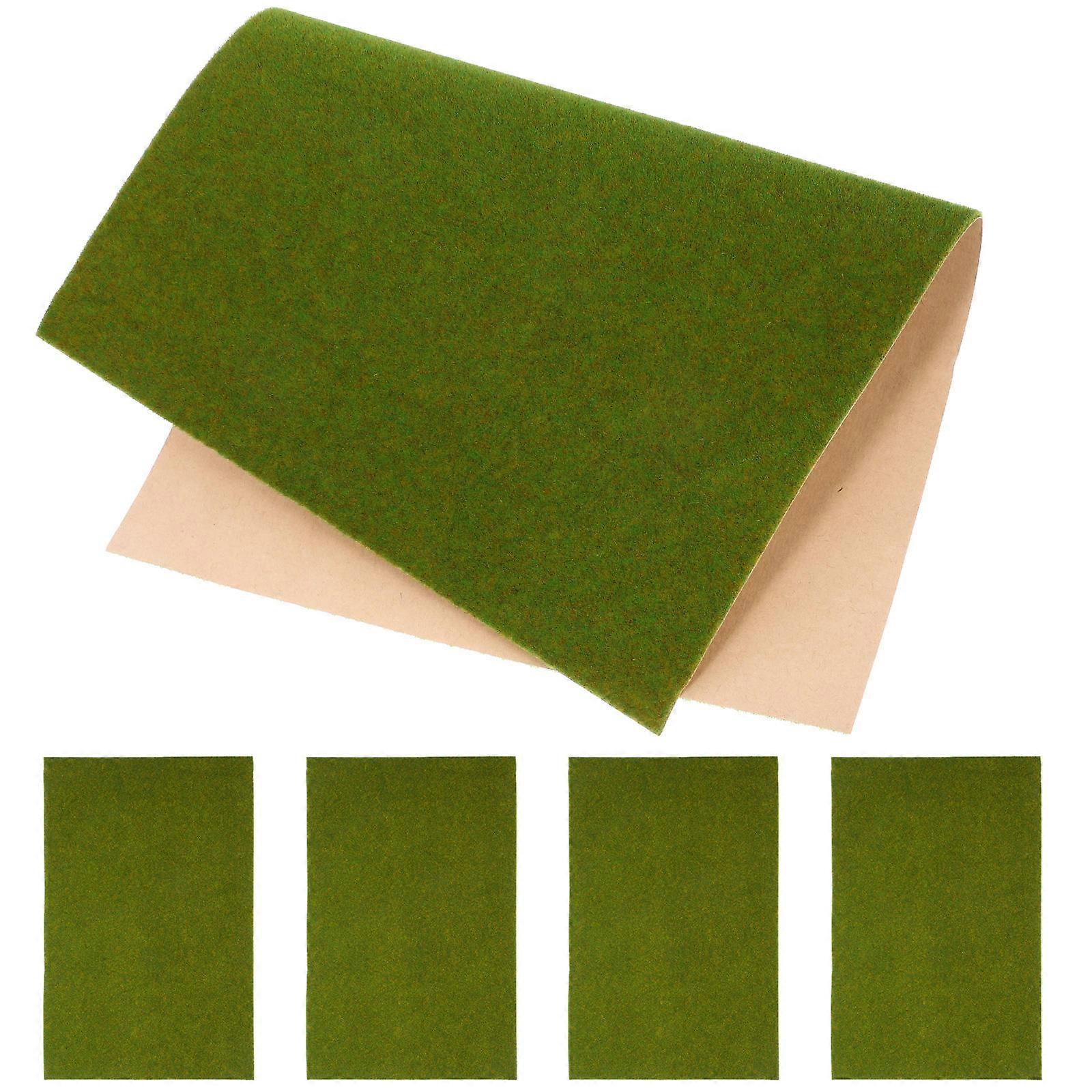 Model Grass Turf for Sand Table with 5Pcs Grass Mats