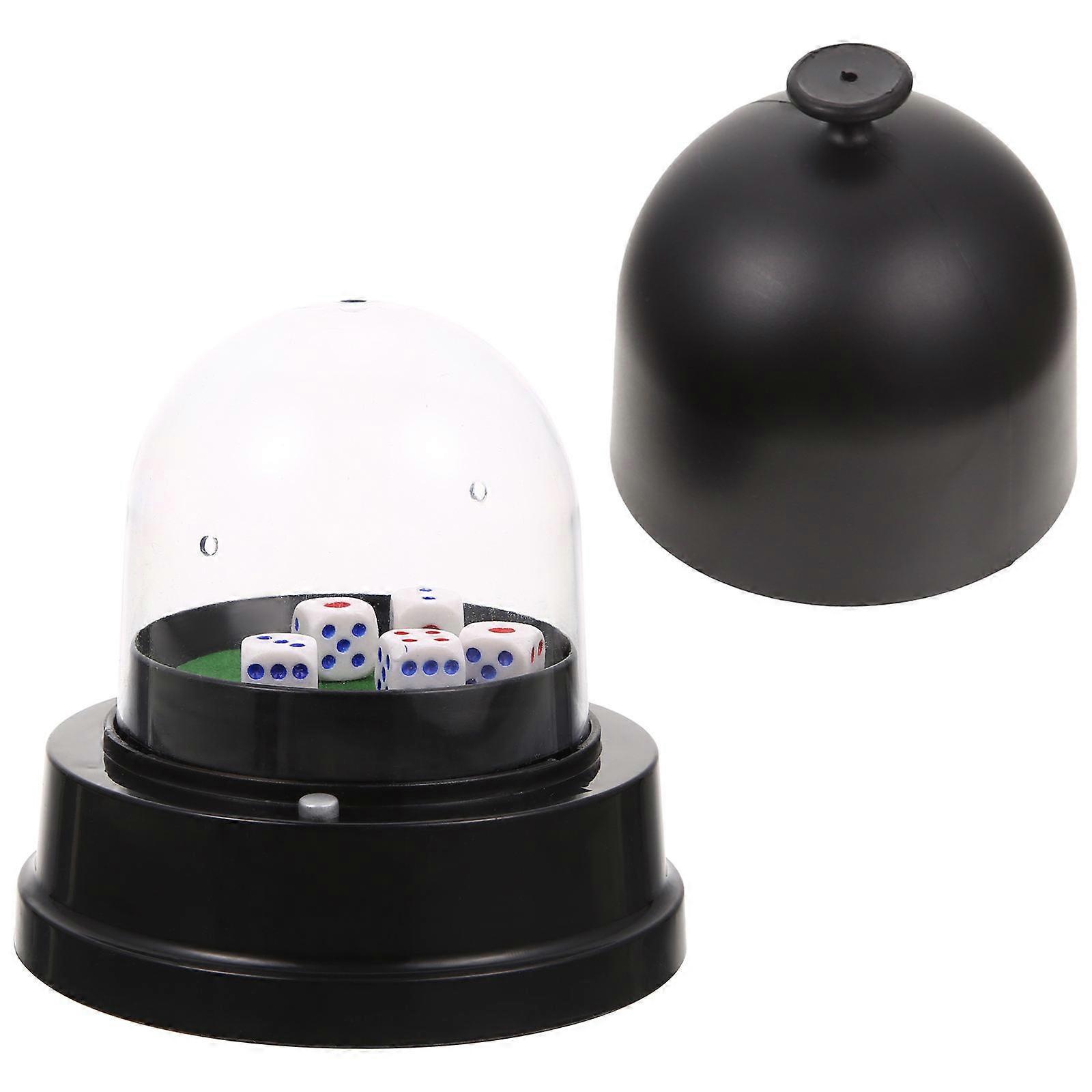 Cup with Dices Electric Cup for Bar Use 1Set ABS Material