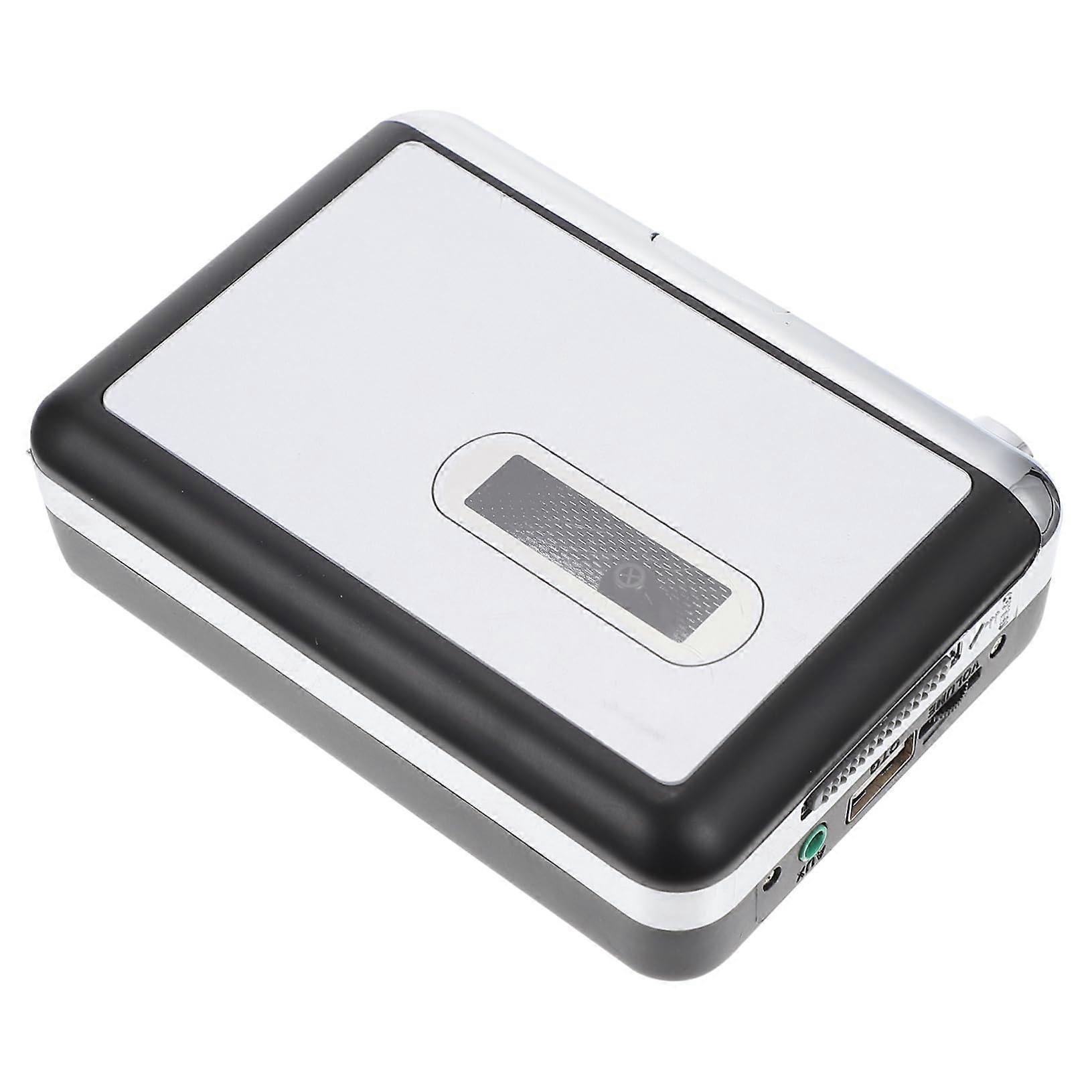 Cassette to MP3 Converter USB Cassette Player with Direct MP3 Conversion and Automatic Tape Reverse