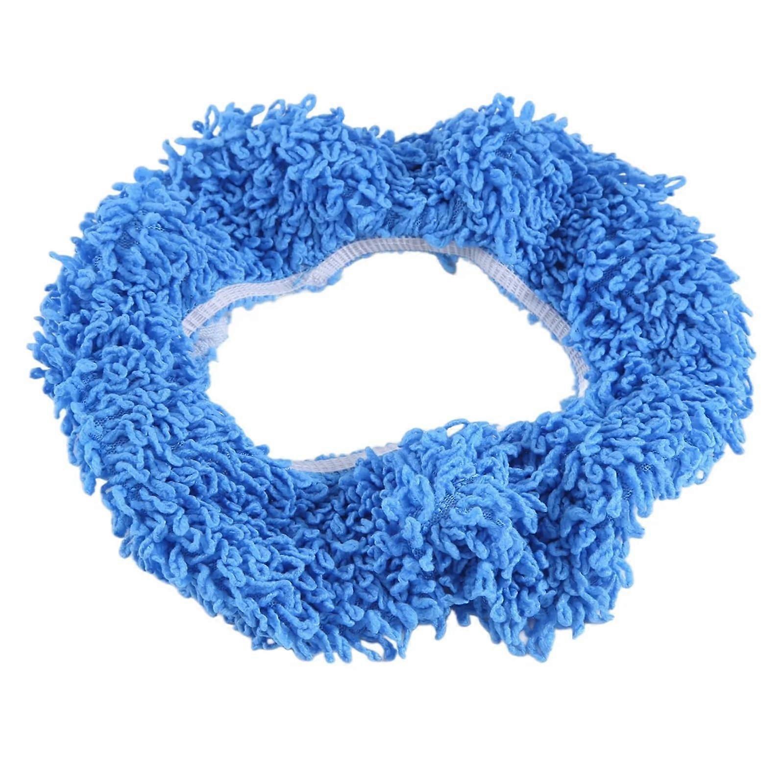 Blue Microfiber Mop Pads Washable Wet Dry Replacement for Vacuum and Push Mop