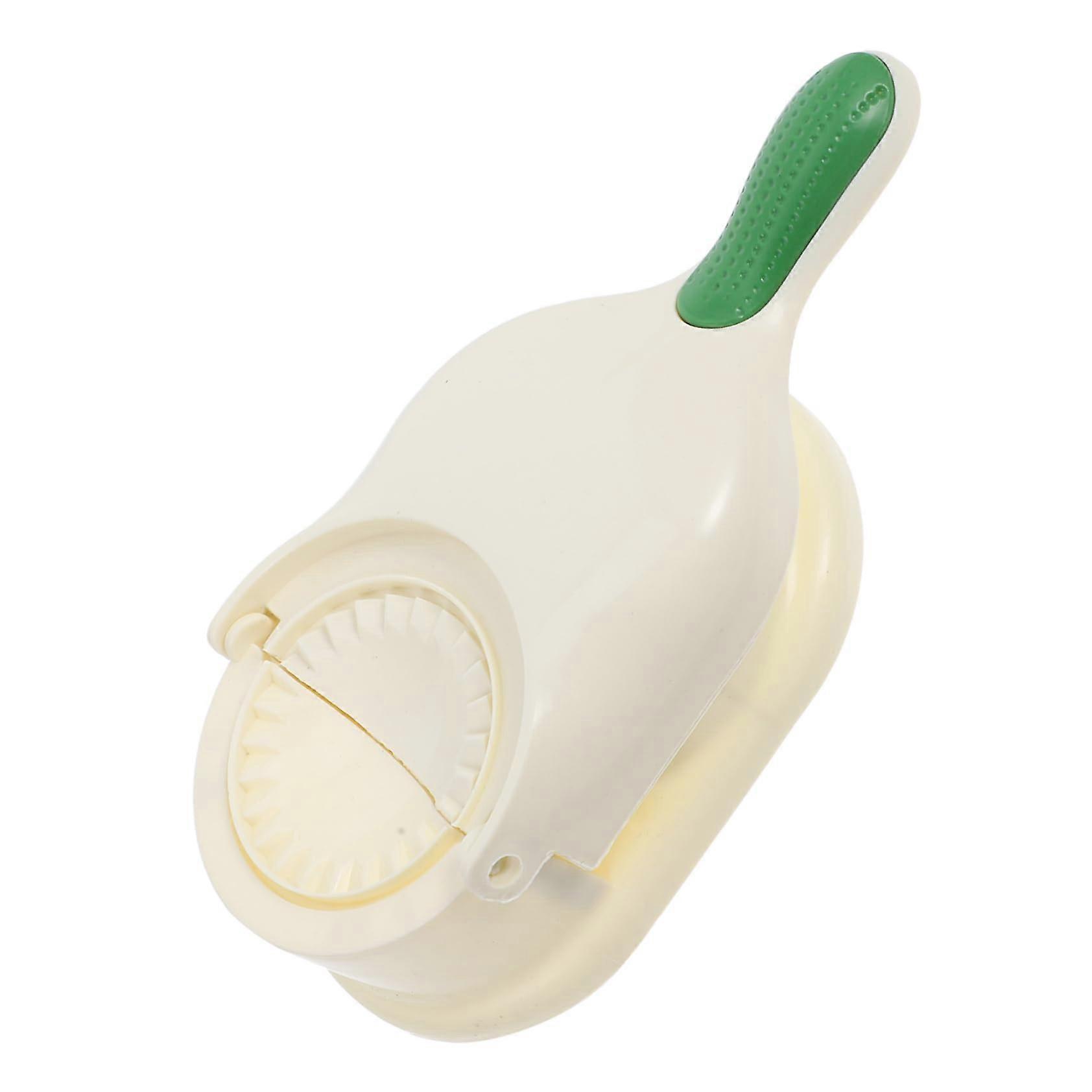 Manual Dumpling Maker Mold with Quick Skin Pressing Reusable Dumpling Press Durable PP Kitchen Tool