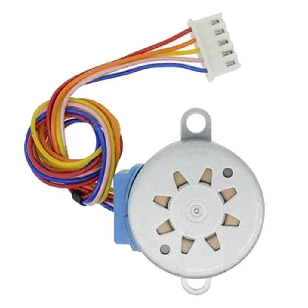 12V 4Phase 28BYJ48 Stepper Motor with Gear Reduction for Precise Direction Control ArduinoCompatible