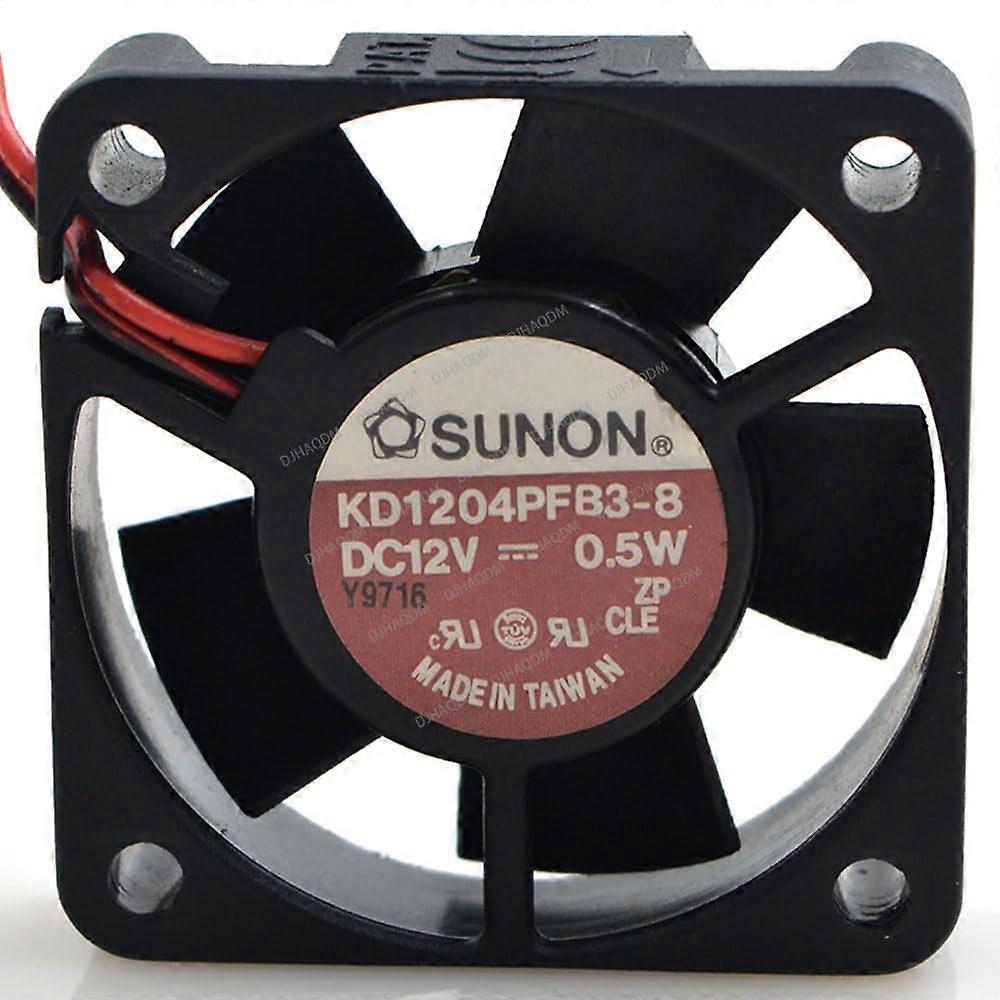 KD1204PFB38 4010 2Wire 40mm 12V Cooling Fan Performance Low Noise